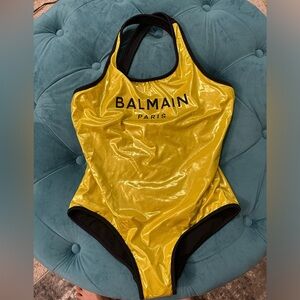 Balmain Logo Swimsuit